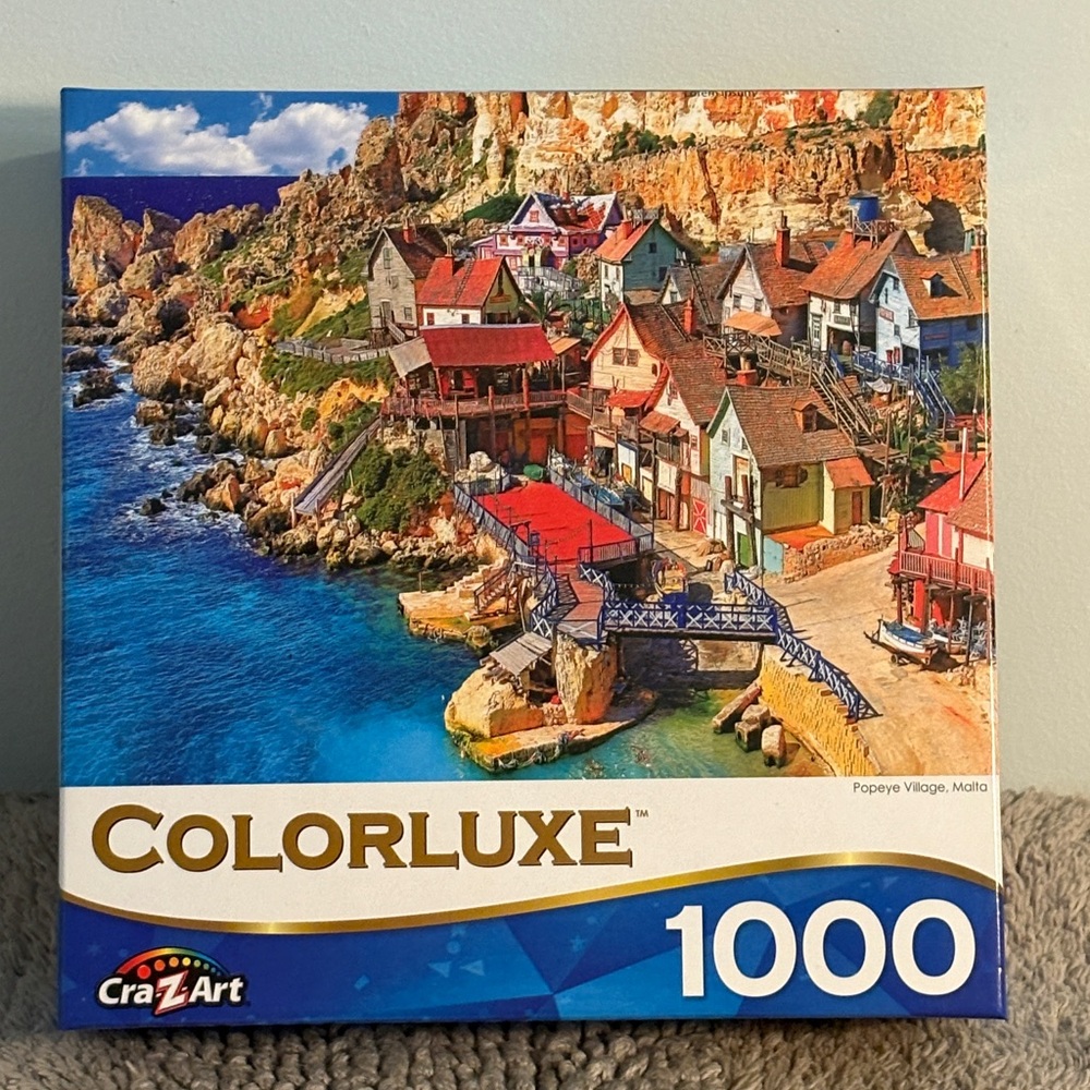 CraZArt Colorluxe Puzzle “Popeye Village, Malta”